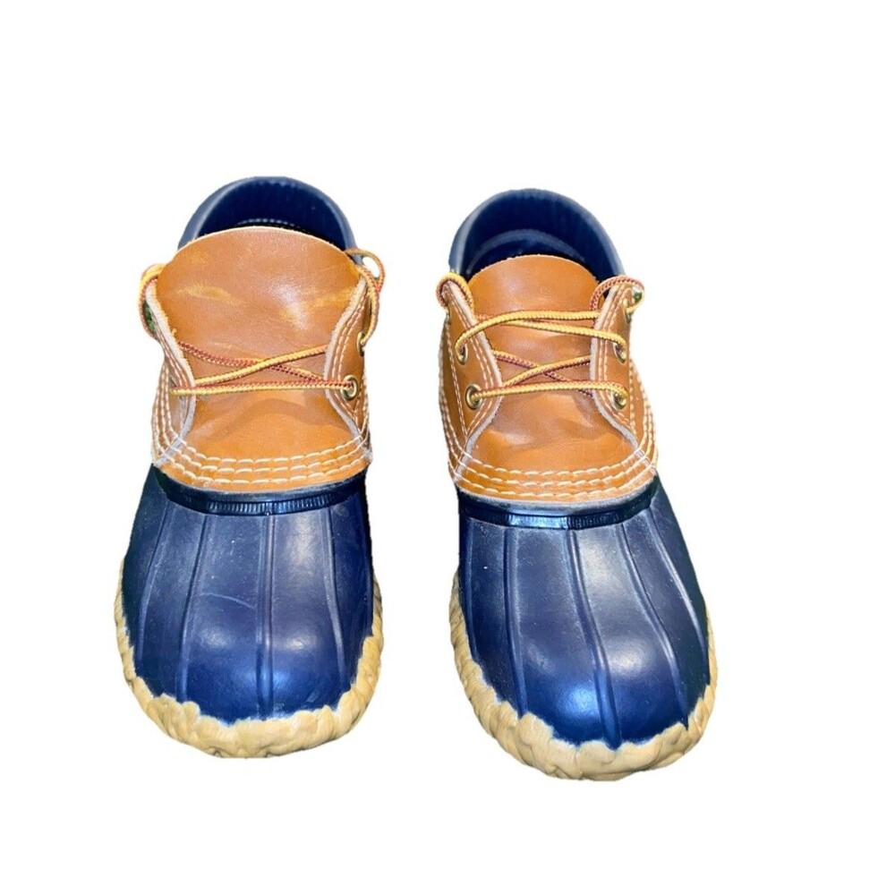 Vintage LL Bean Duck Boots USA Made Brown Women’s 7 Work Outdoor Hiking Shoes